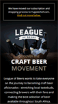 Mobile Screenshot of leagueofbeers.com